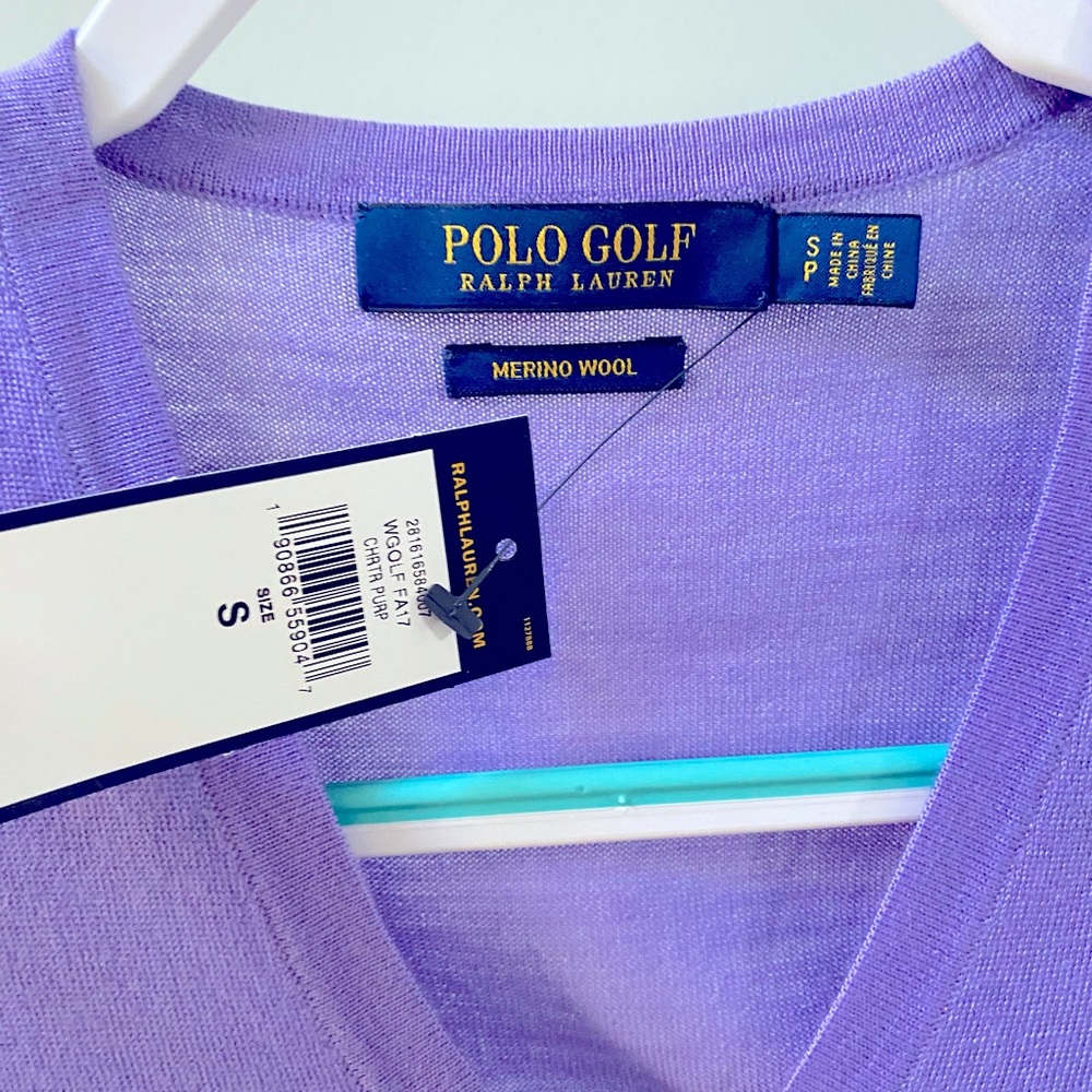 NWT, Polo Golf Ralph Lauren Women’s V-Neck, Size Small